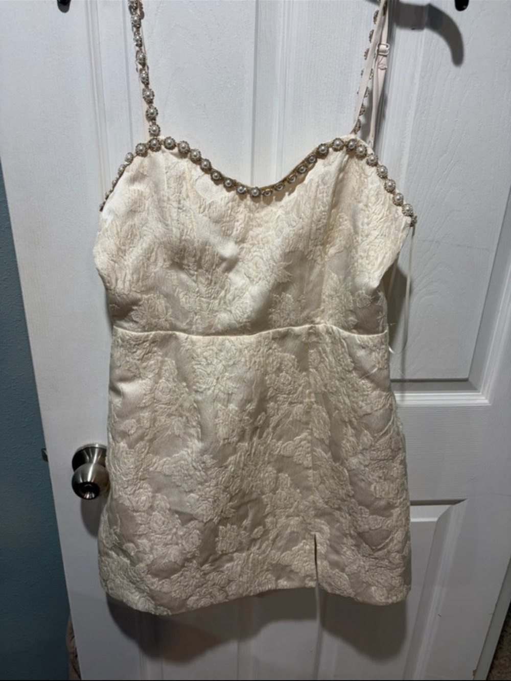 Altard’d State jacquard mini dress